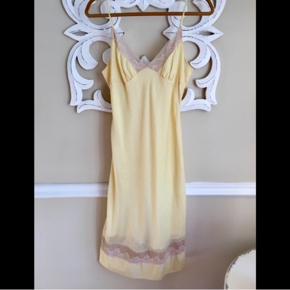 Rebecca Taylor Yellow Midi Dress *like new*